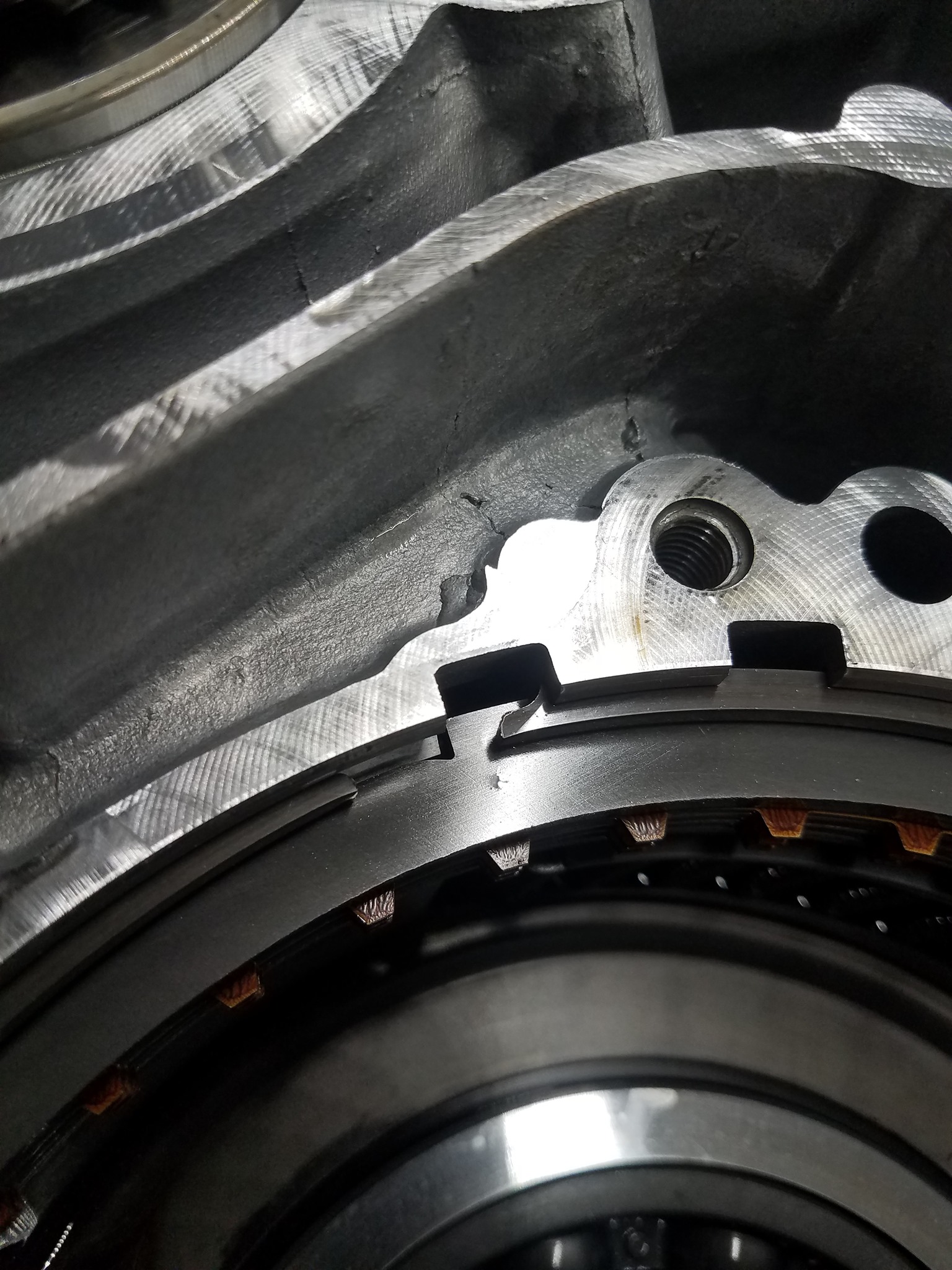 Transmission reassembled