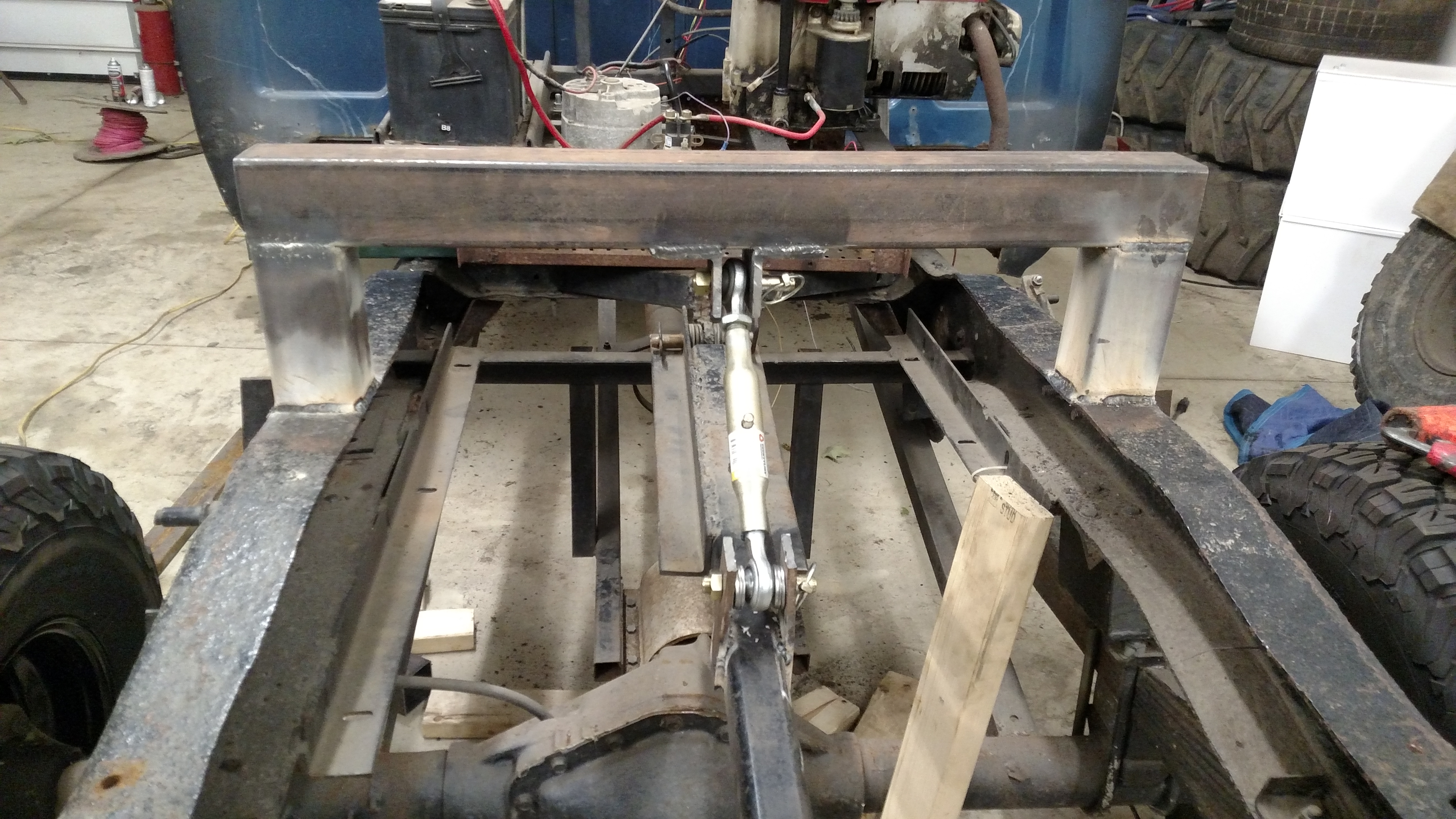 Pulling hitch build photo 5