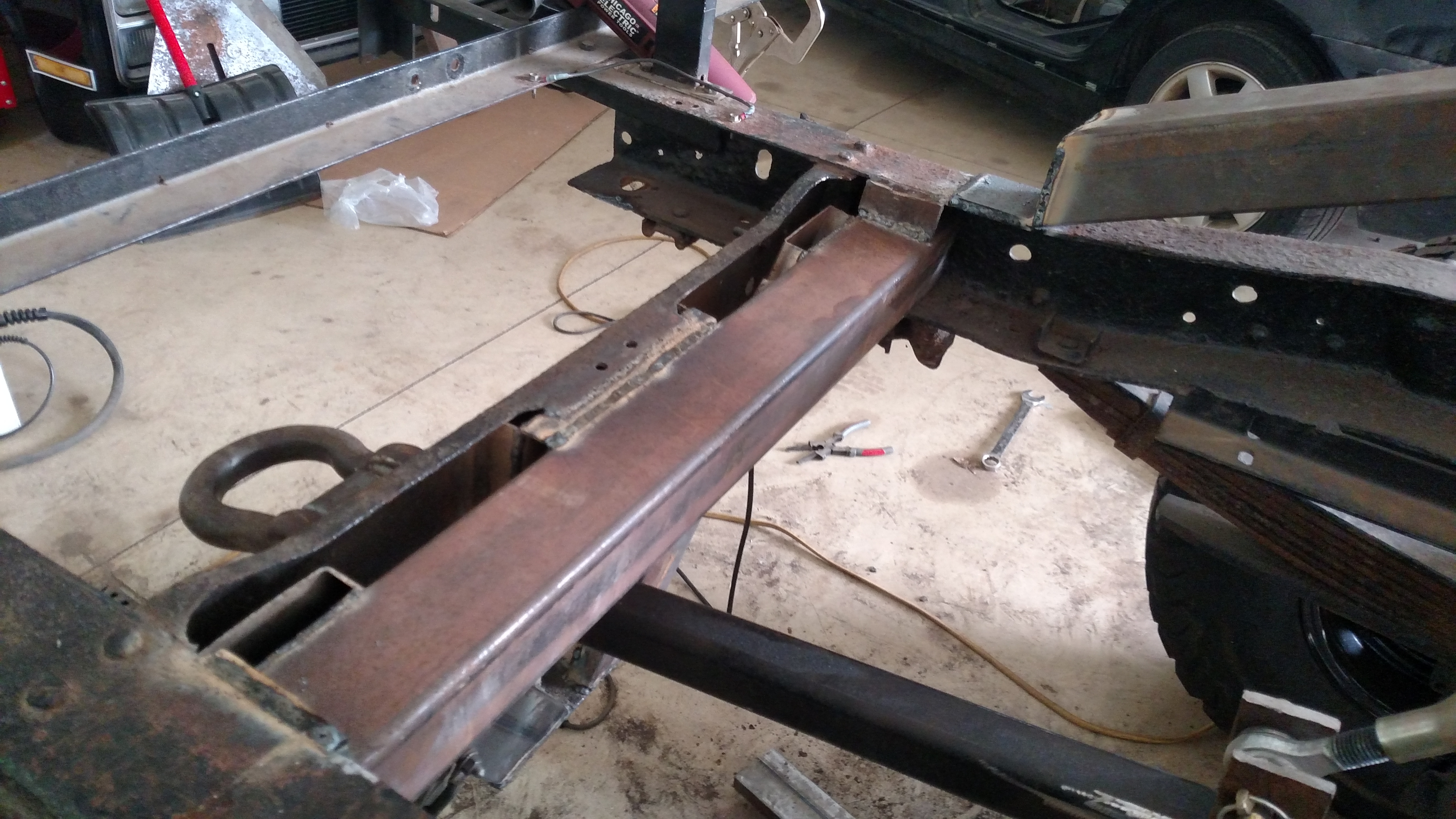 Pulling hitch build photo 8