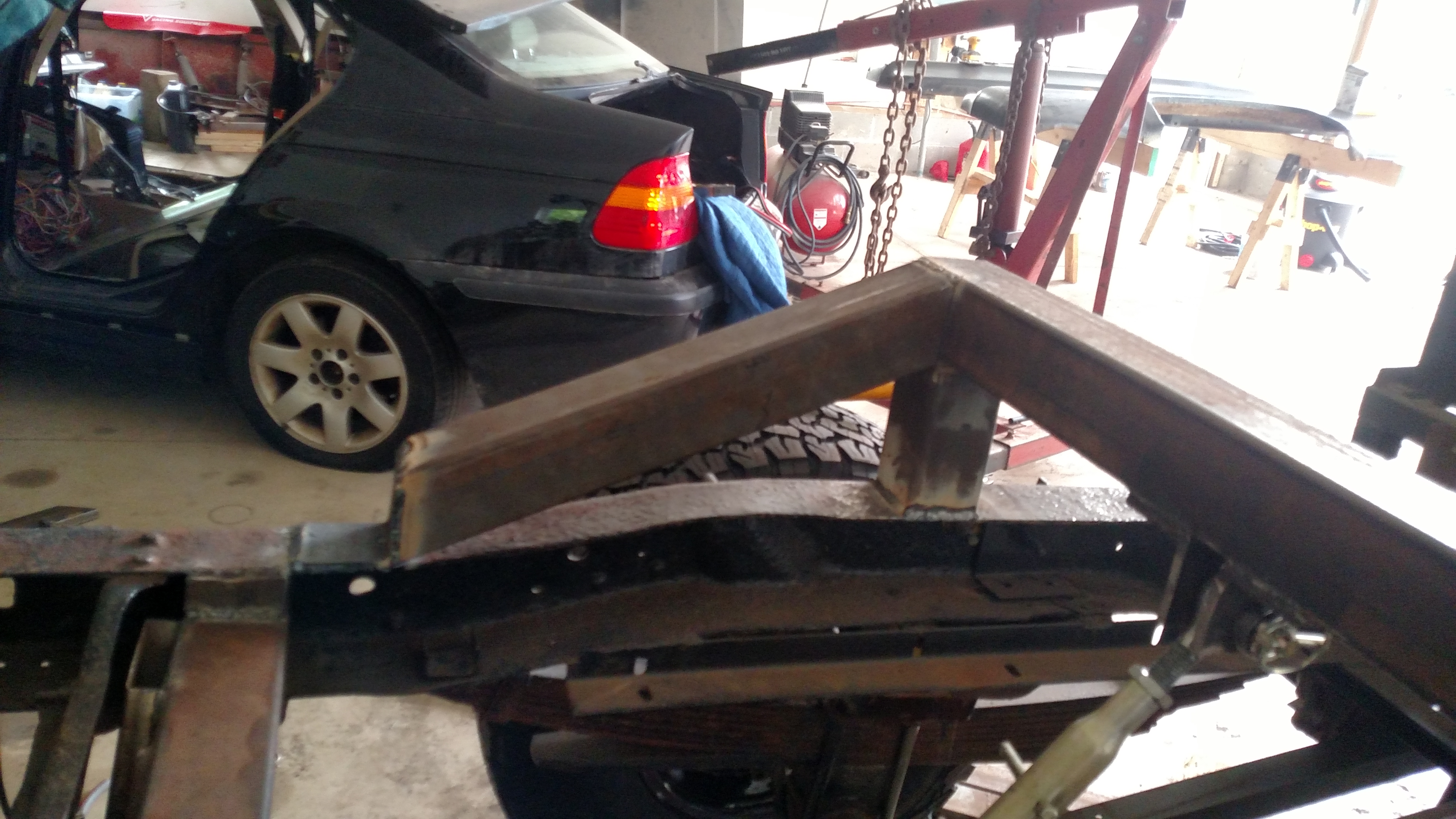 Pulling hitch build photo 9