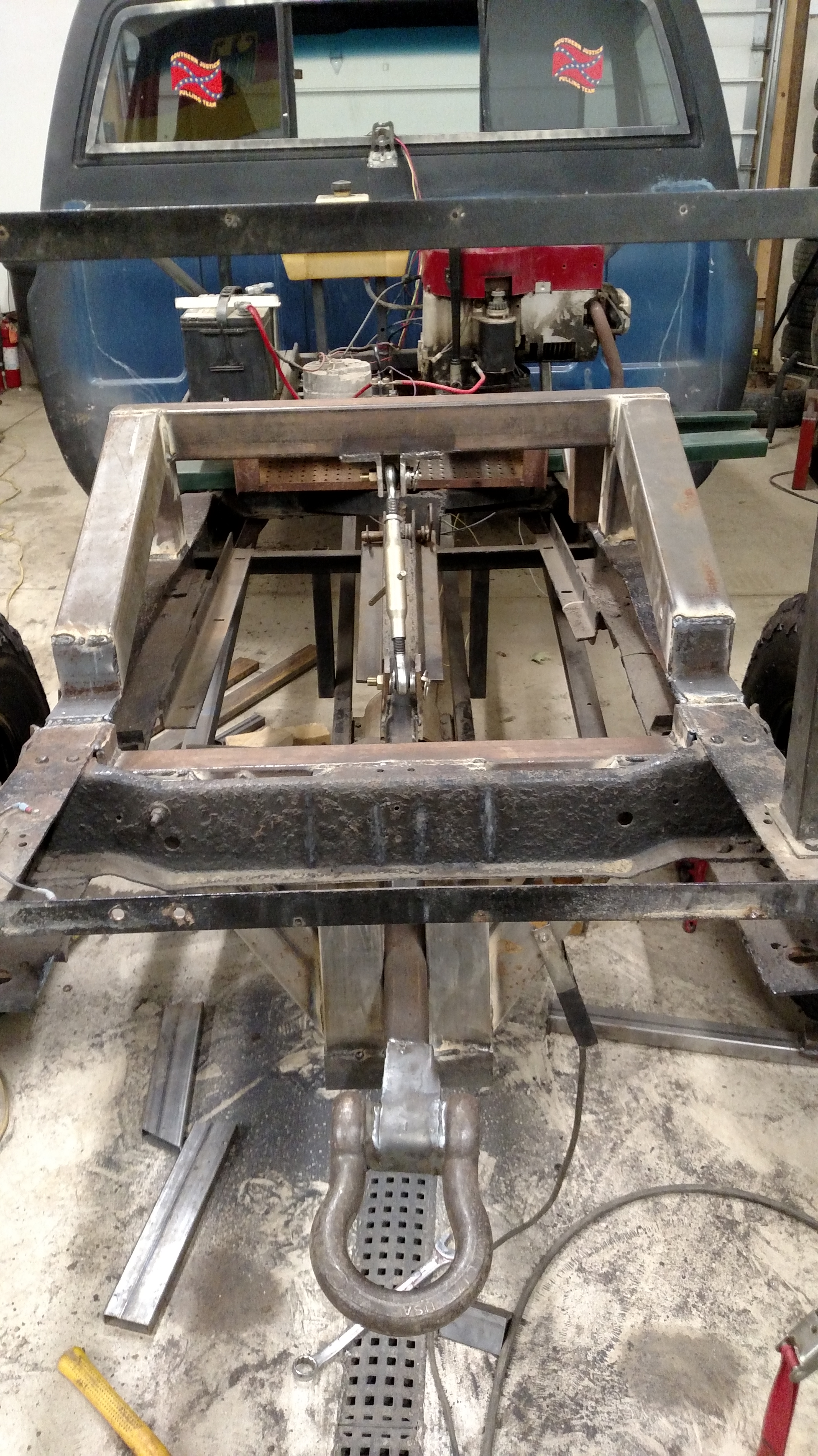 Pulling hitch build photo 10