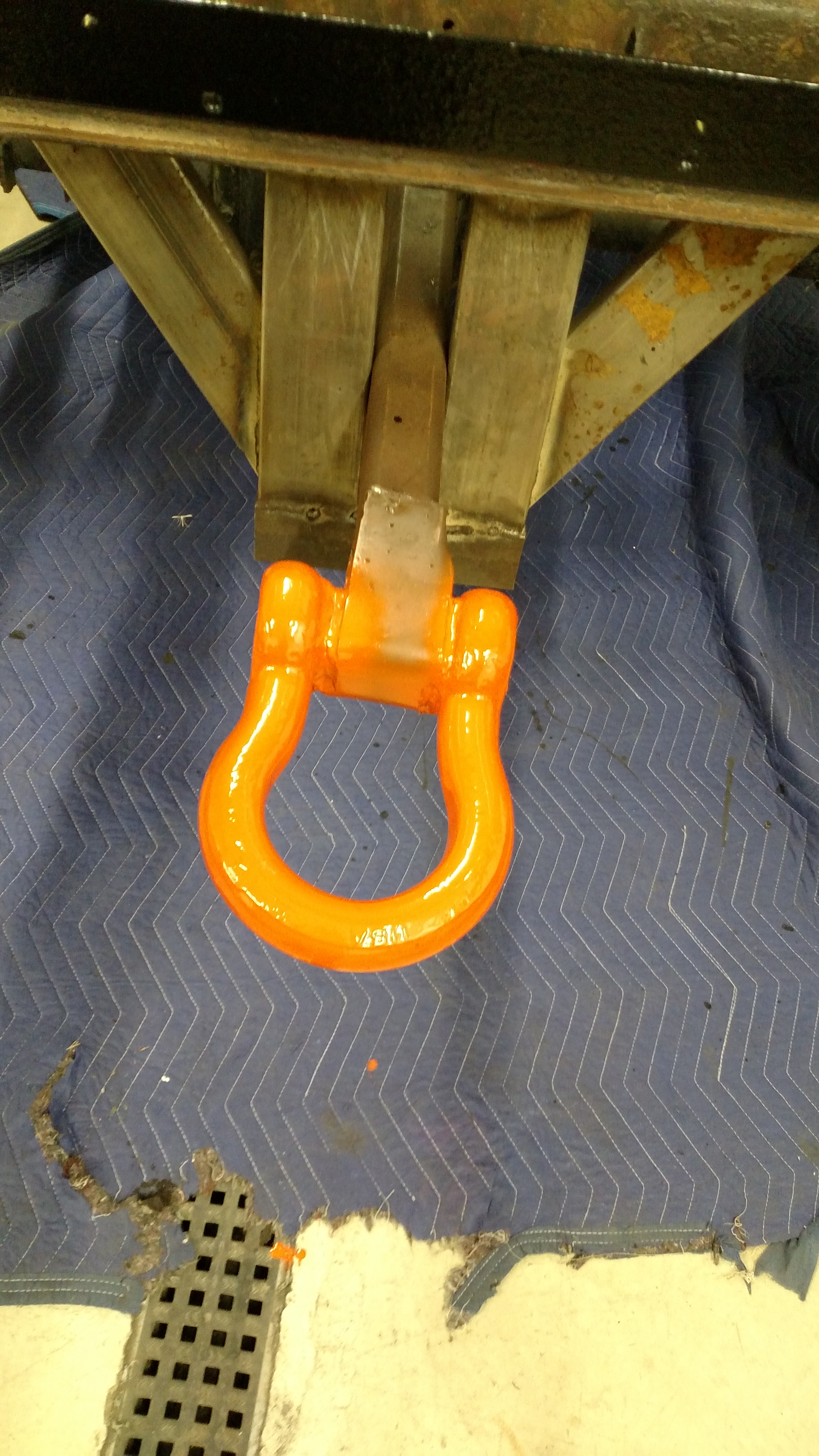 Pulling hitch build photo 14